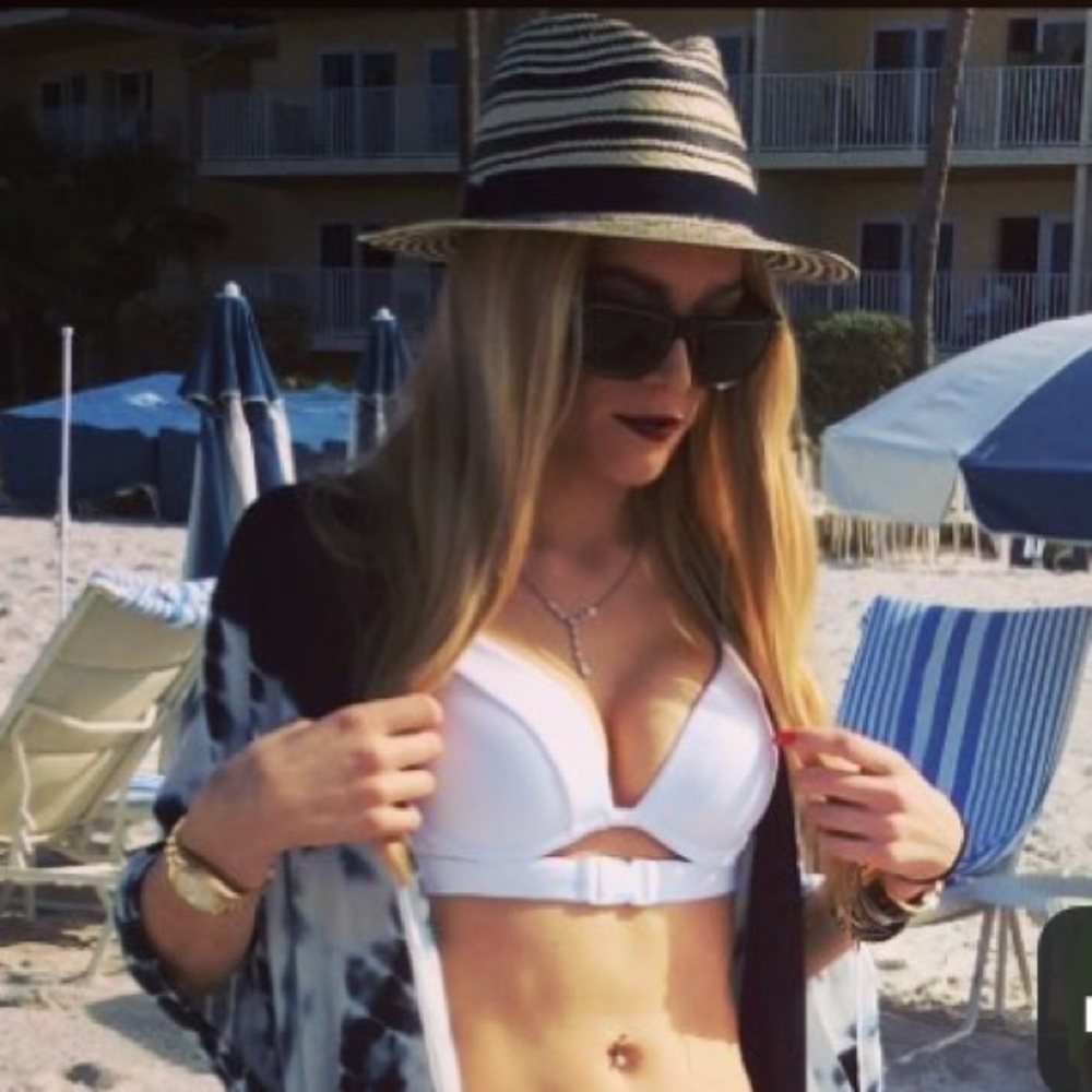 Halogen Adjustable Straw Woven Panama Hat, Nordstrom - Picture 7 of 8